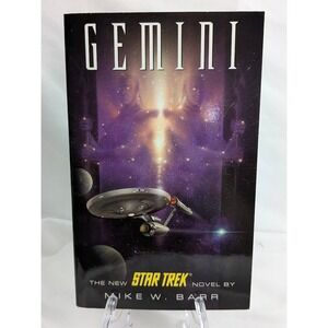 Pocket Books Novel Star Trek Gemini Mike W Barr Sci-Fi Paperback